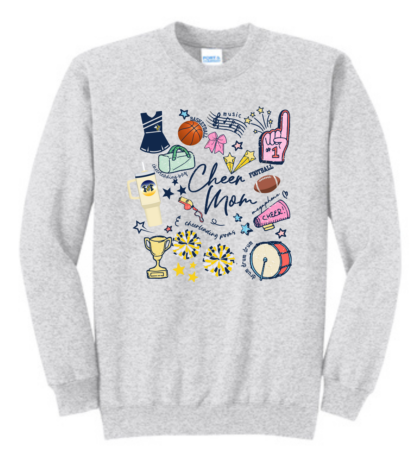 Cheer Mom Stuff Crewneck