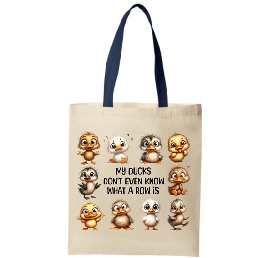 Ducks In A Row Tote Bag