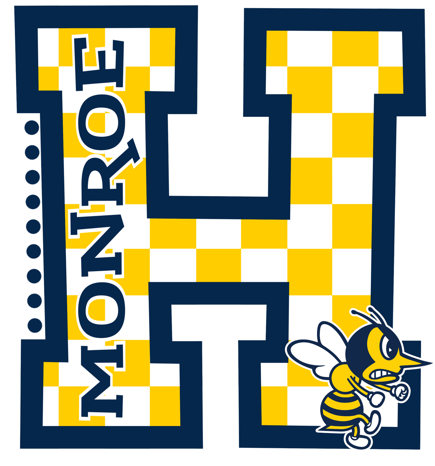 Checkered "H" Monroe T-Shirt