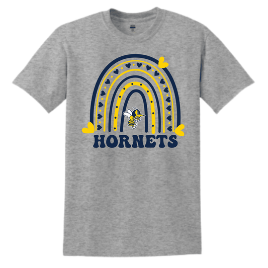 Monroe Hornets Rainbow T-Shirt
