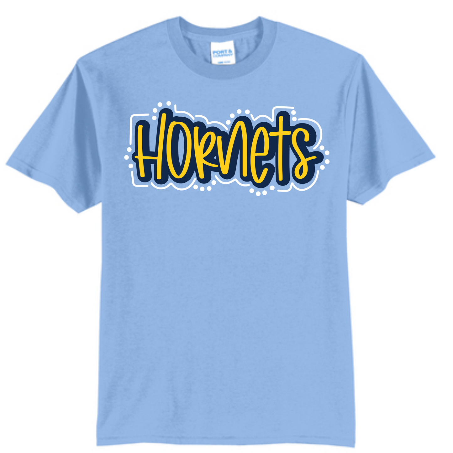 "Hornets" - Doodle Outline (Three Colors Available)