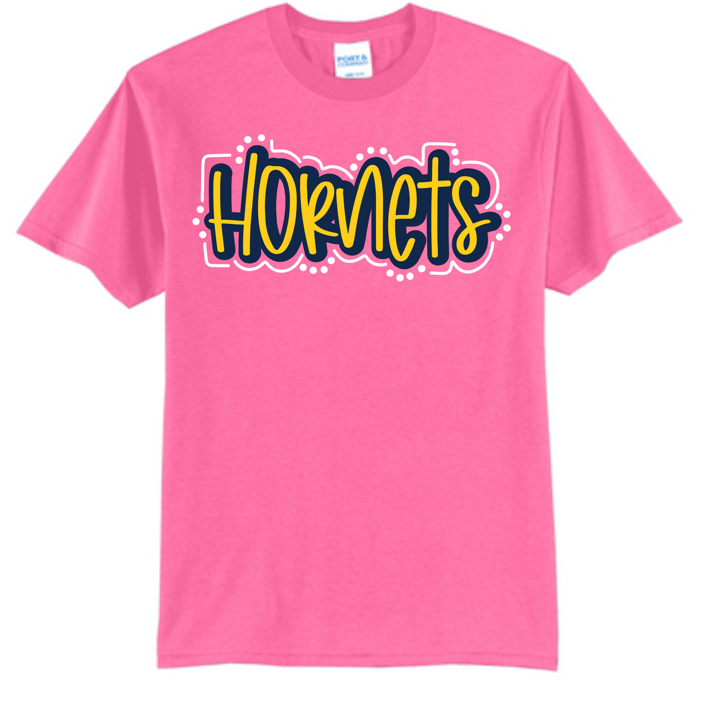 "Hornets" - Doodle Outline (Three Colors Available)