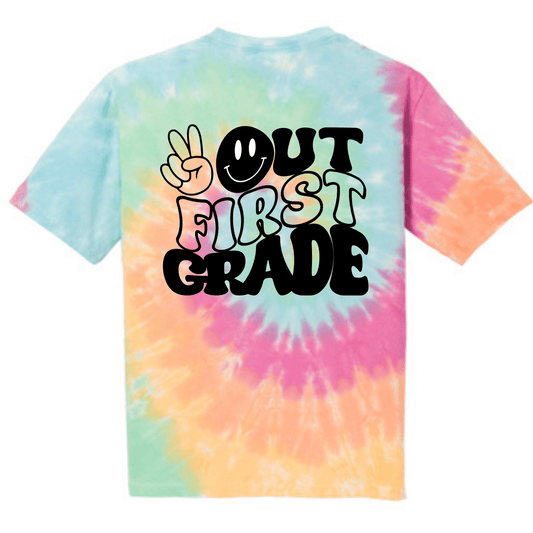 First Grade - Peace Out 2024 School Year! Tie Dye
