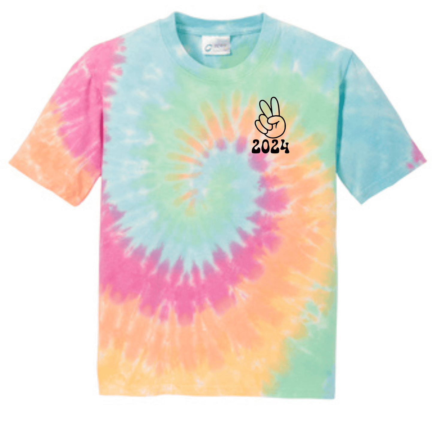 Fourth Grade - Peace Out 2024 School Year! Tie Dye
