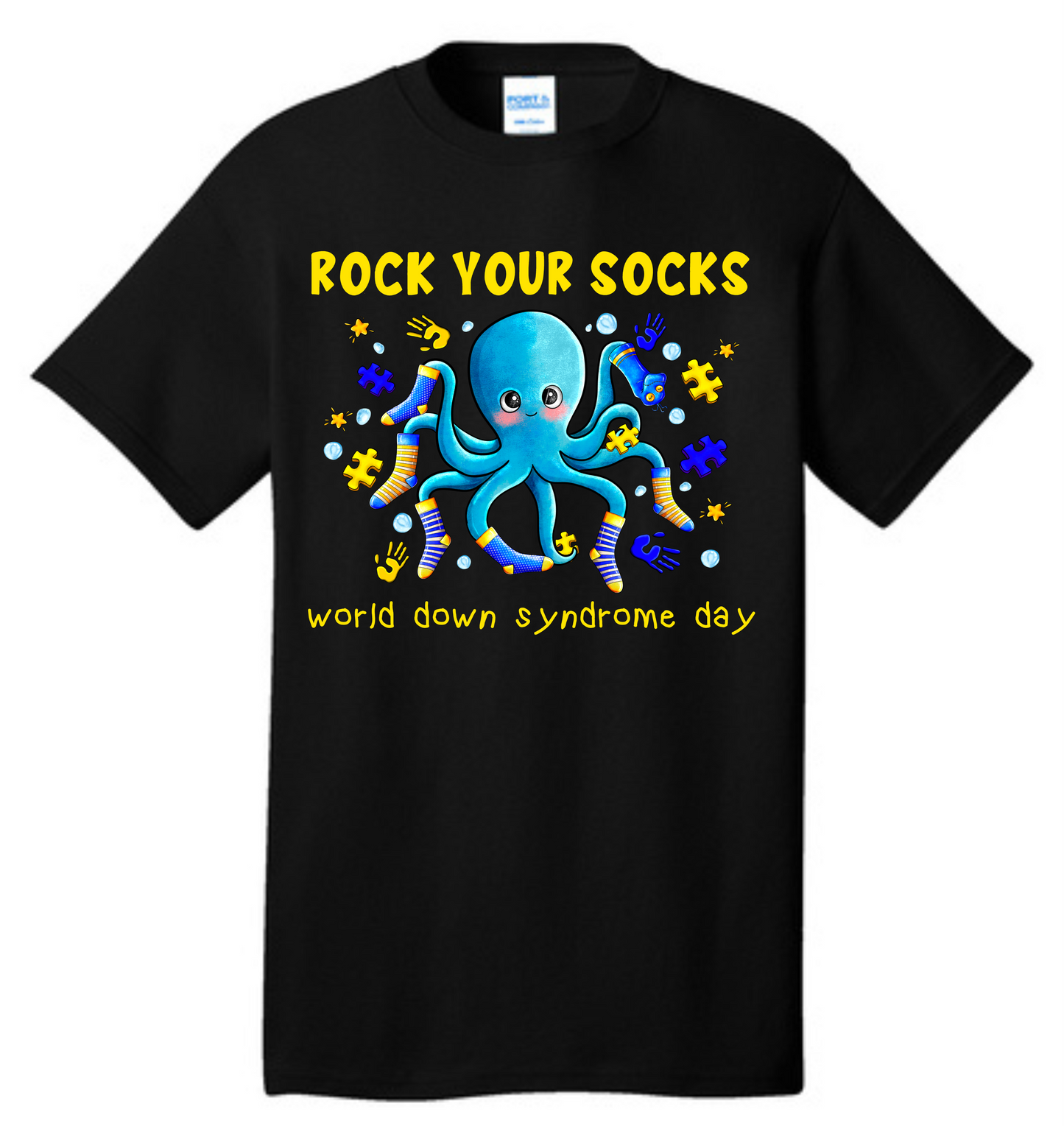 World Down Syndrome Day - Rock Your Socks (T-Shirt)