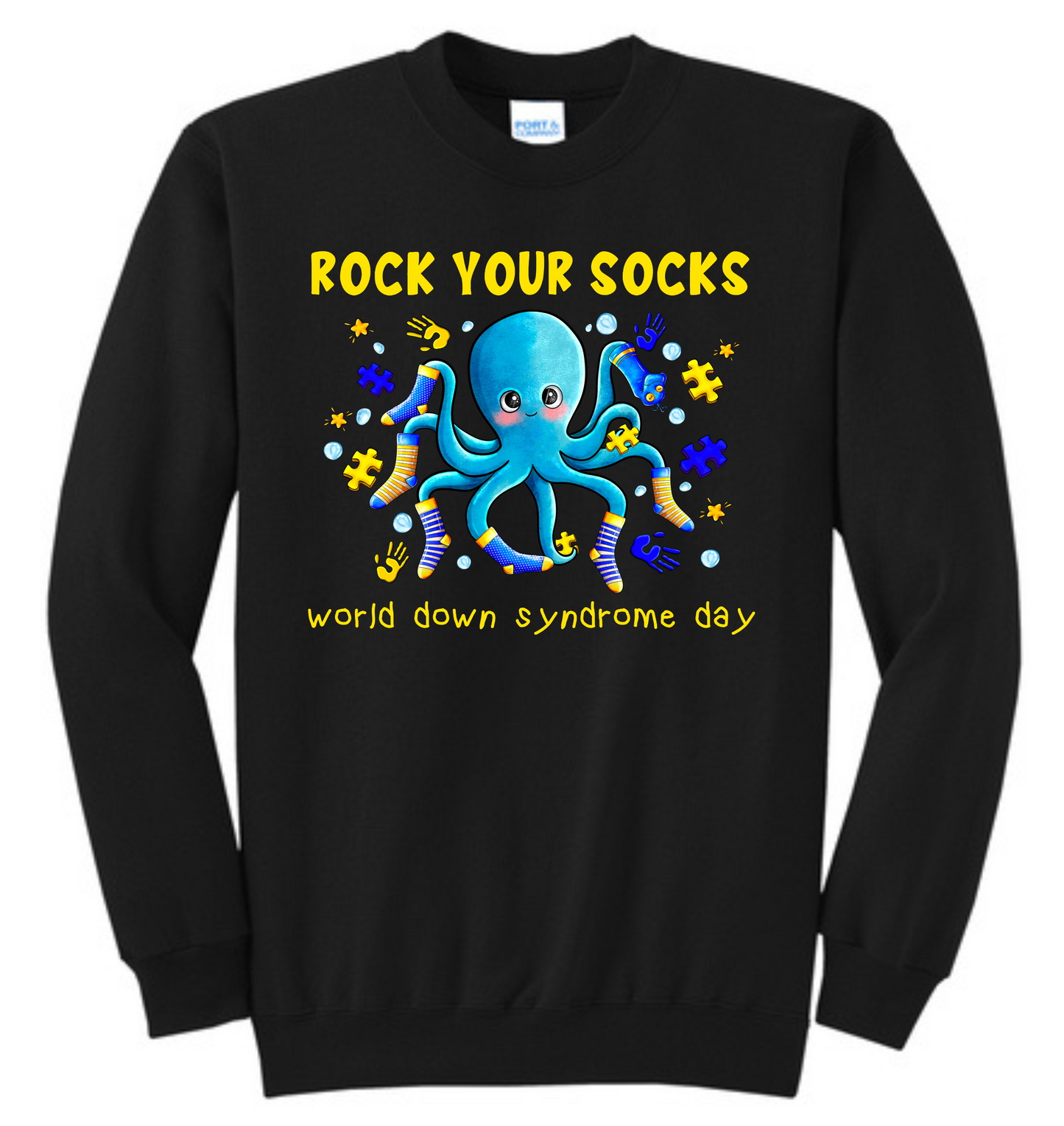 World Down Syndrome Day - Rock Your Socks (Crewneck)