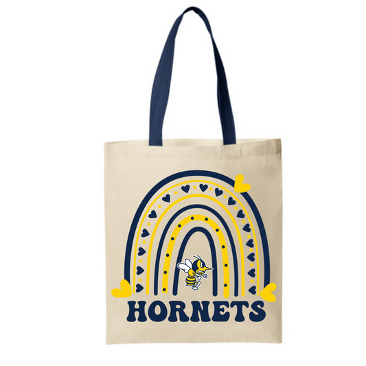 Monroe Hornets Rainbow Tote Bag