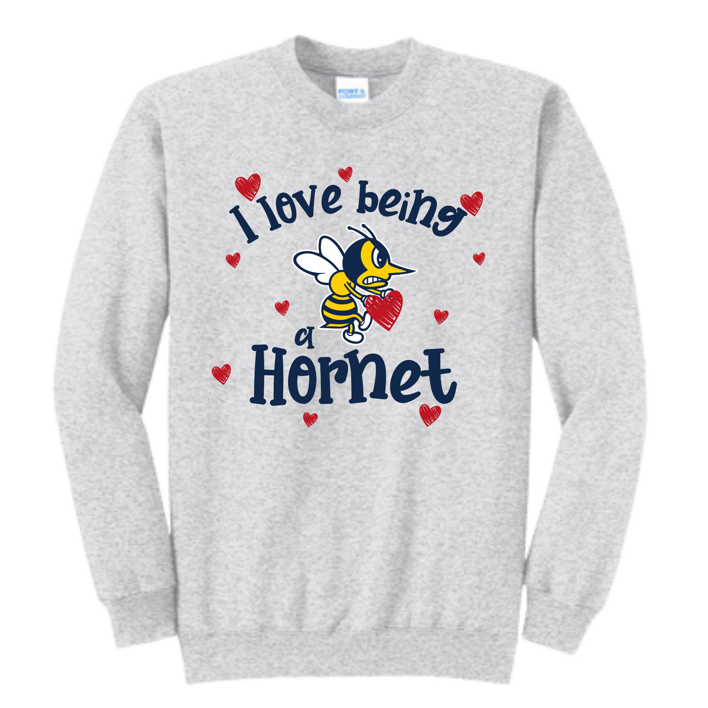 I Love Being a Hornet Crewneck