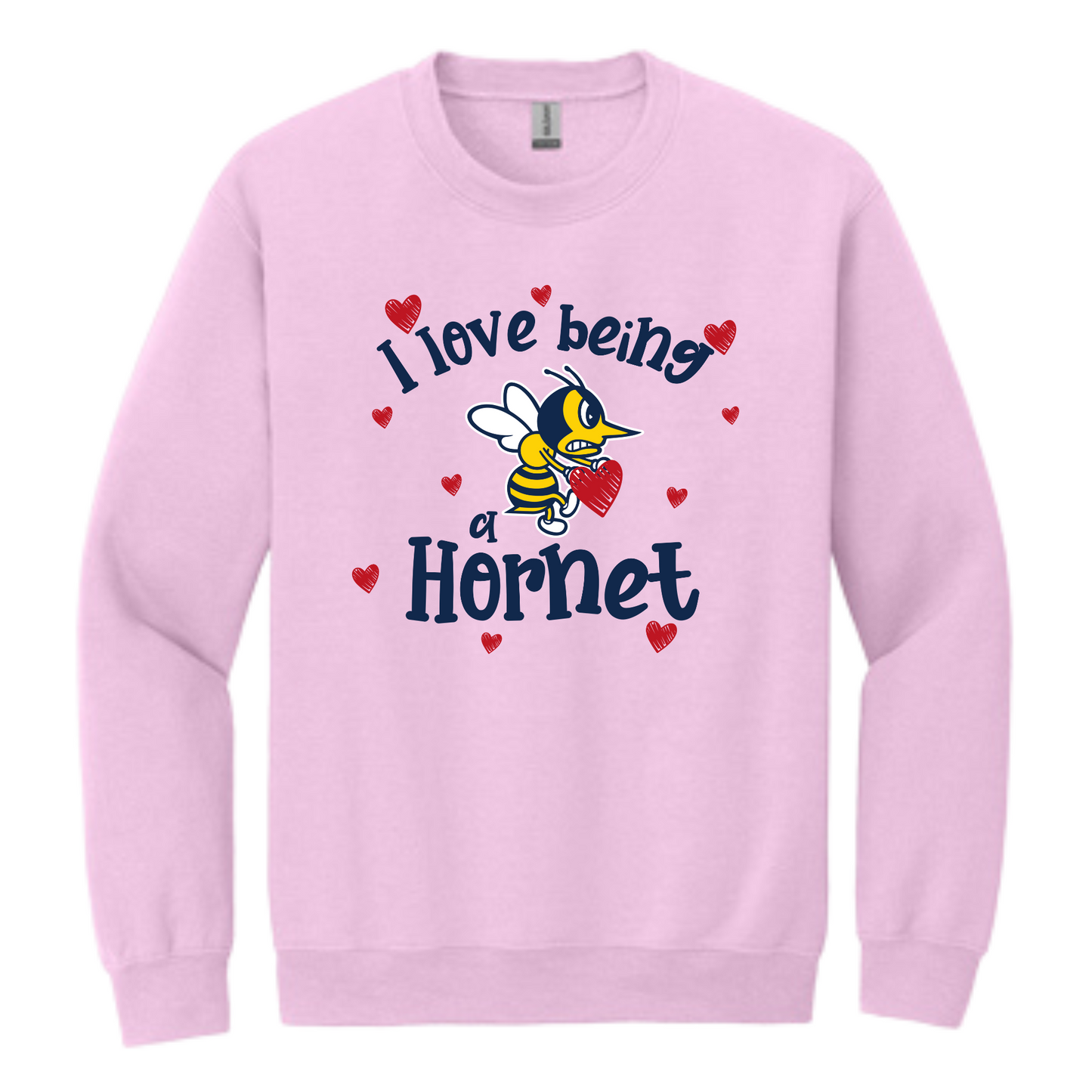 I Love Being a Hornet Crewneck