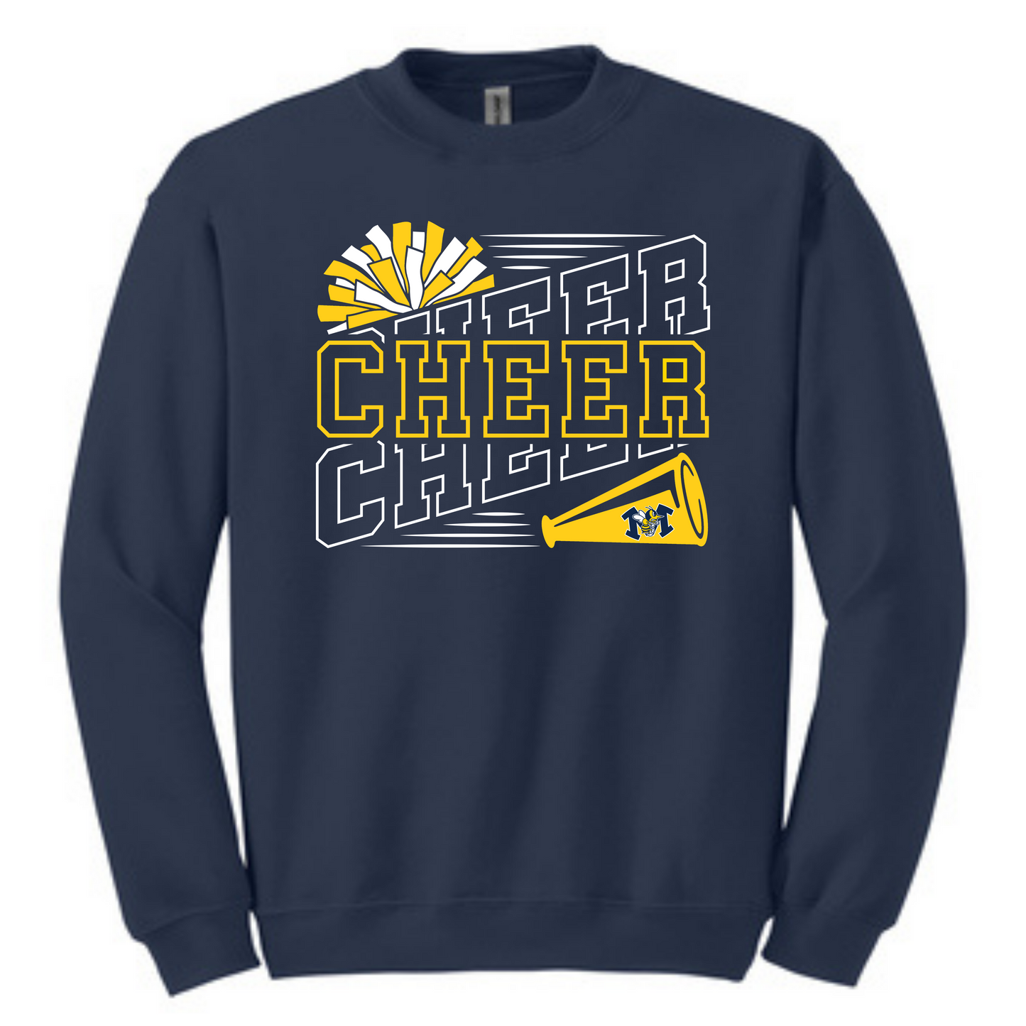 Criss Cross Cheer Crewneck