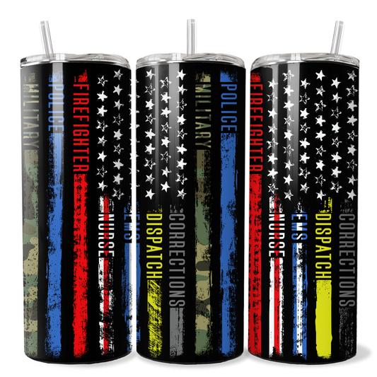 American Heros Tumbler