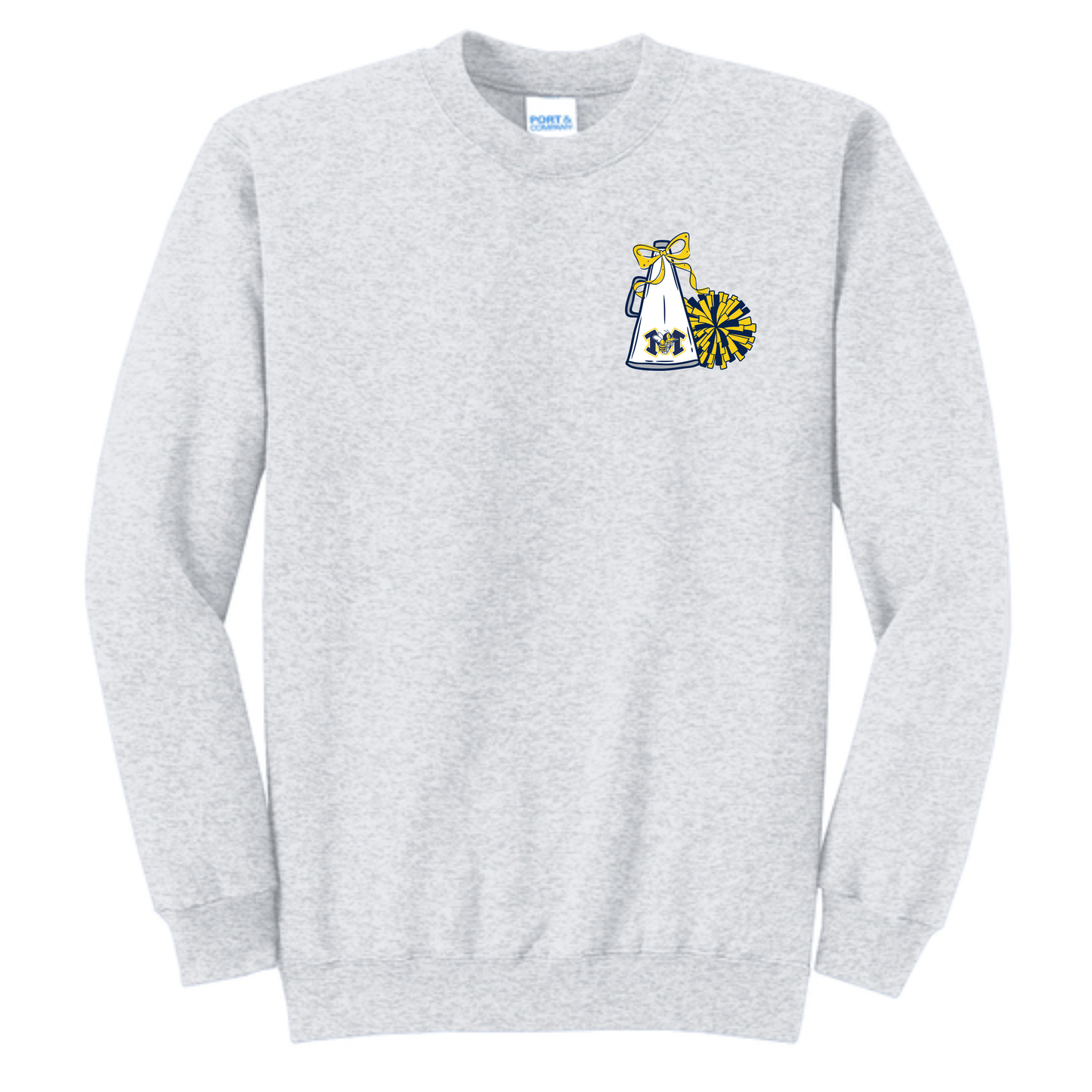 Hornets Cheer Cluster Crewneck - Available in three colors.