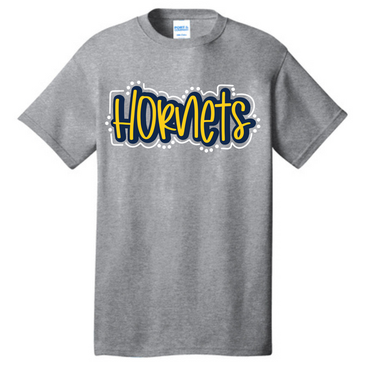 "Hornets" - Doodle Outline (Three Colors Available)