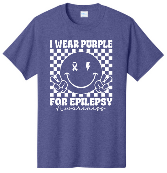 I Wear Purple for Epilepsy!