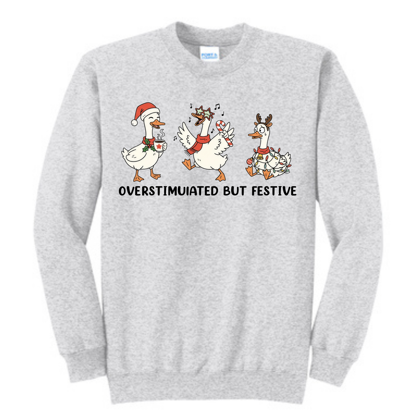 Overstimulated but Festive