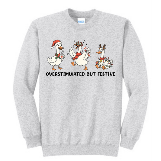 Overstimulated but Festive