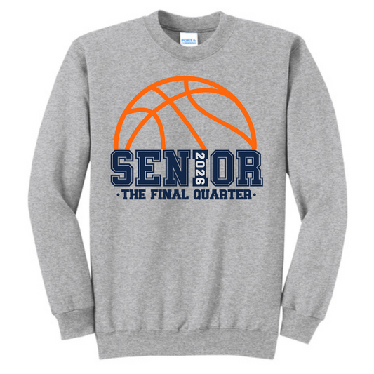 Senior Basketball 2026 Crewneck