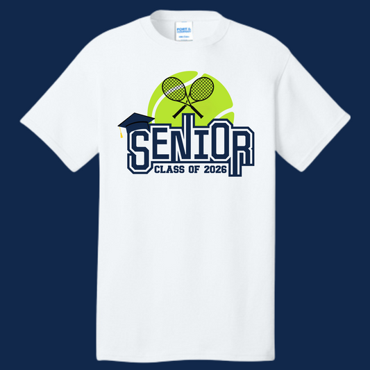 Senior Tennis T-Shirt (Two Colors Available)