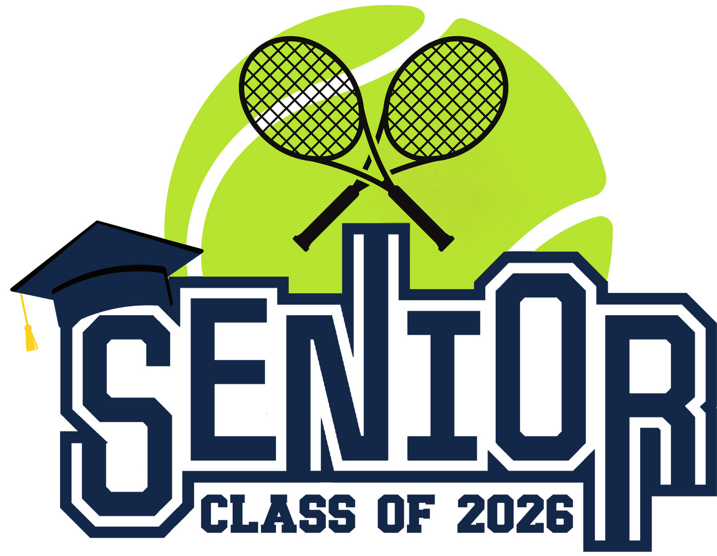 Senior Tennis T-Shirt (Two Colors Available)