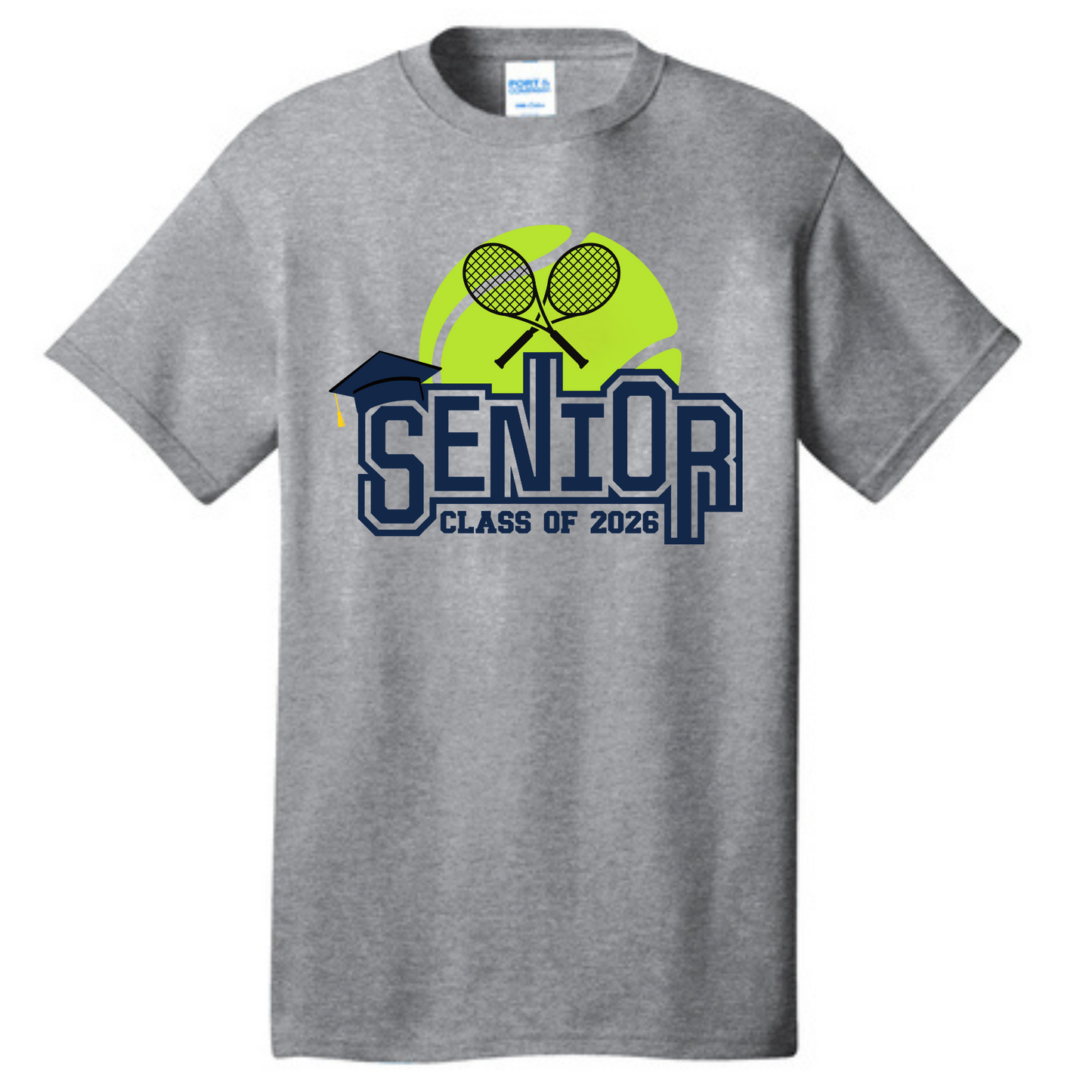 Senior Tennis T-Shirt (Two Colors Available)