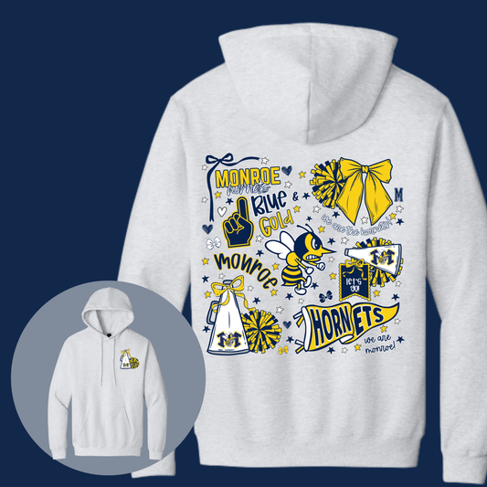 Hornets Cheer Cluster of Fun! Hoodie