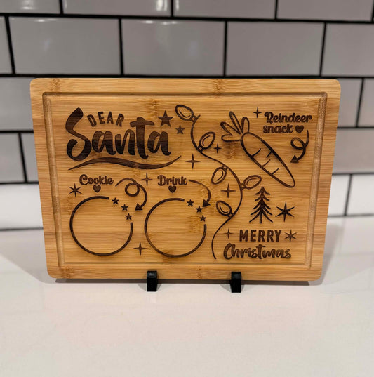 Dear Santa Cutting Board
