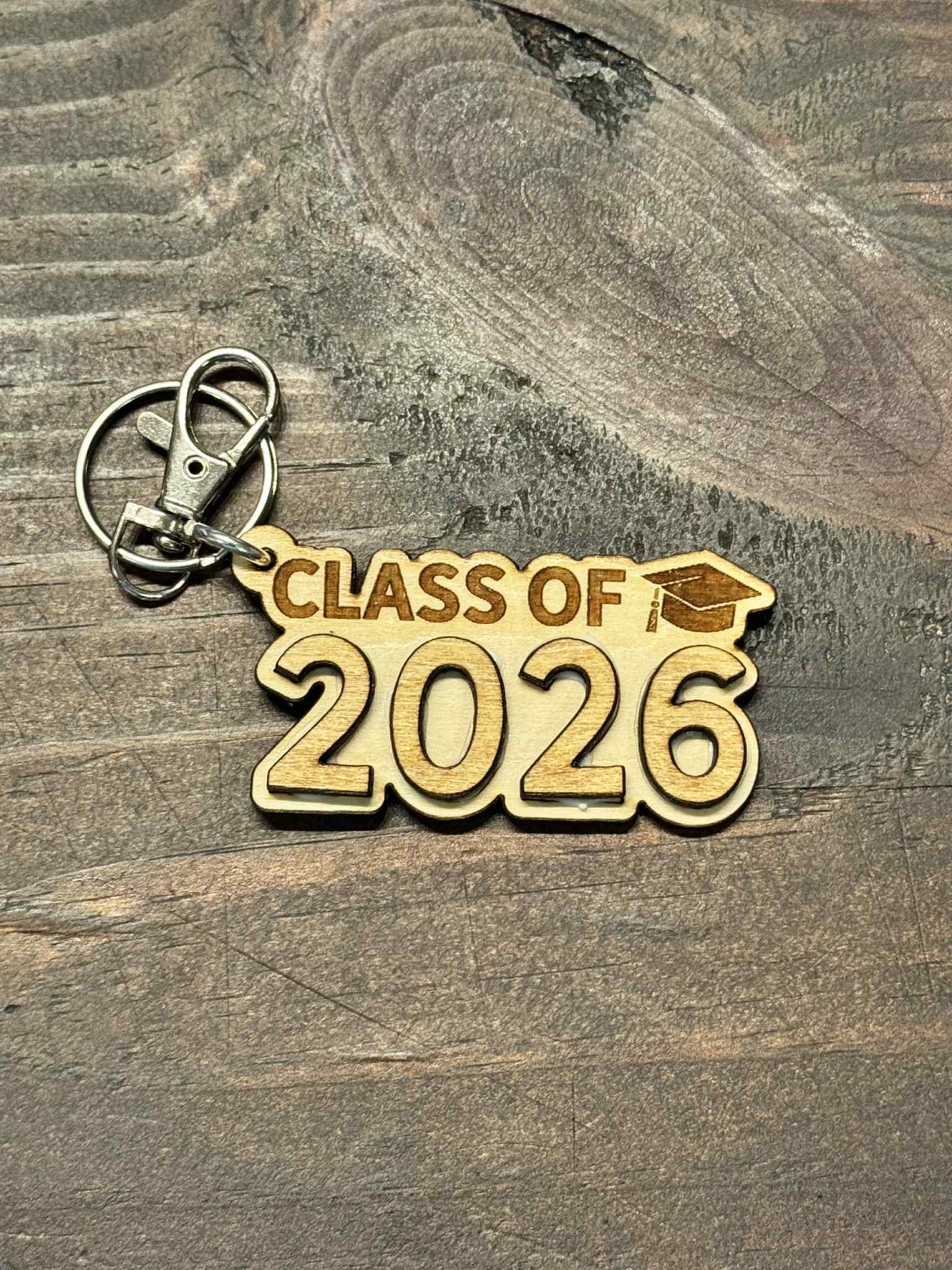 3D - Senior Class of 2026 keychain.
