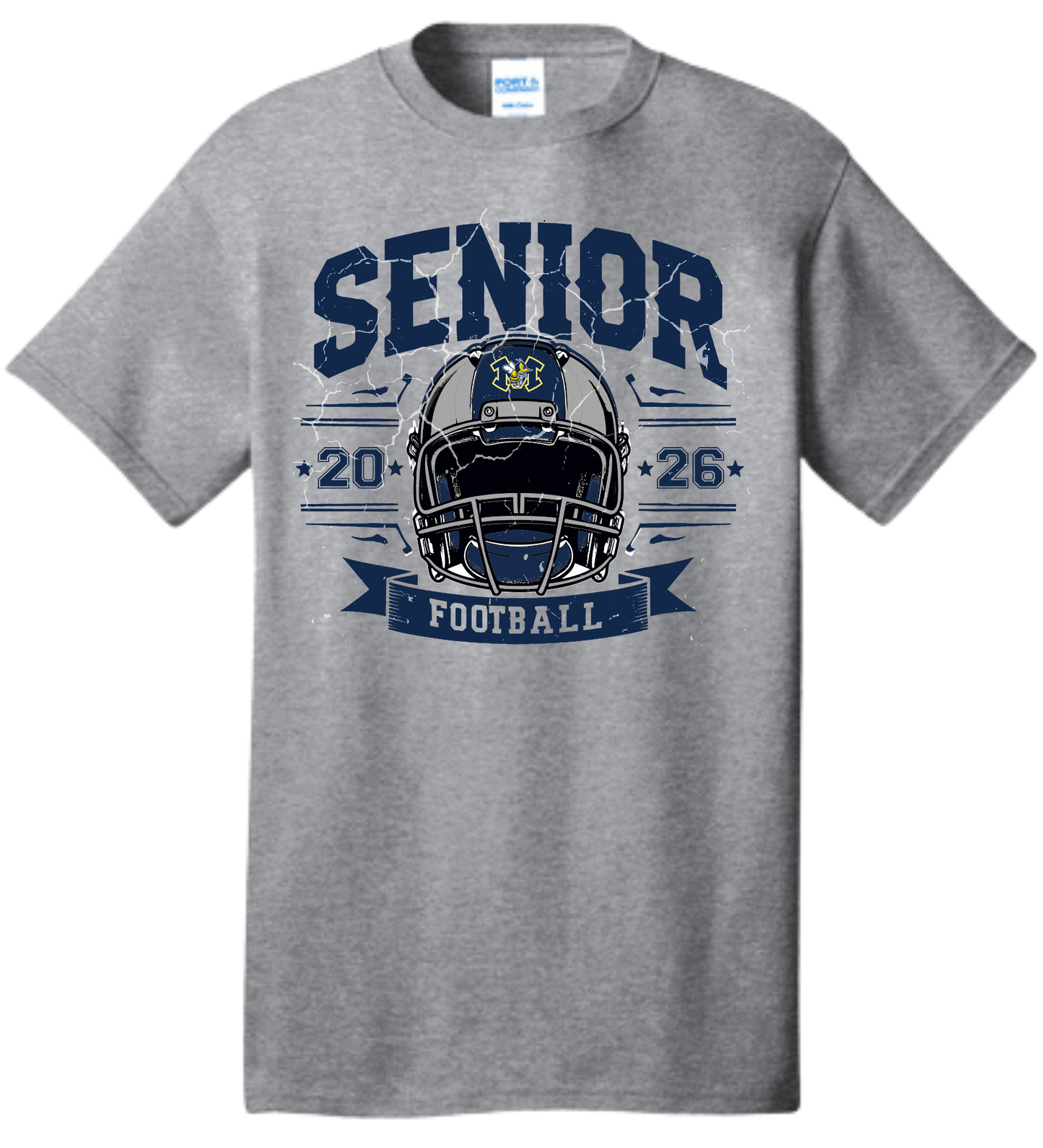 Senior Football 2026 w/Monroe logo (Two Colors Available)
