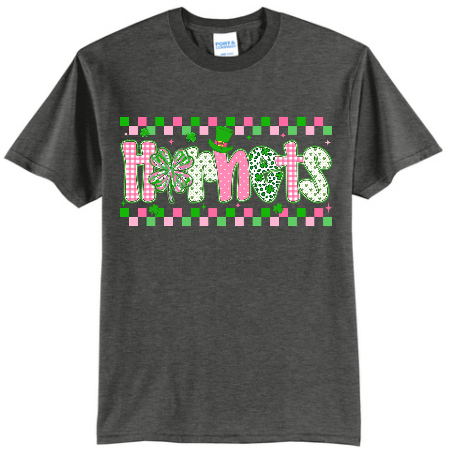 Hornets Checkered St. Patty's Day (Available in Two Colors!)