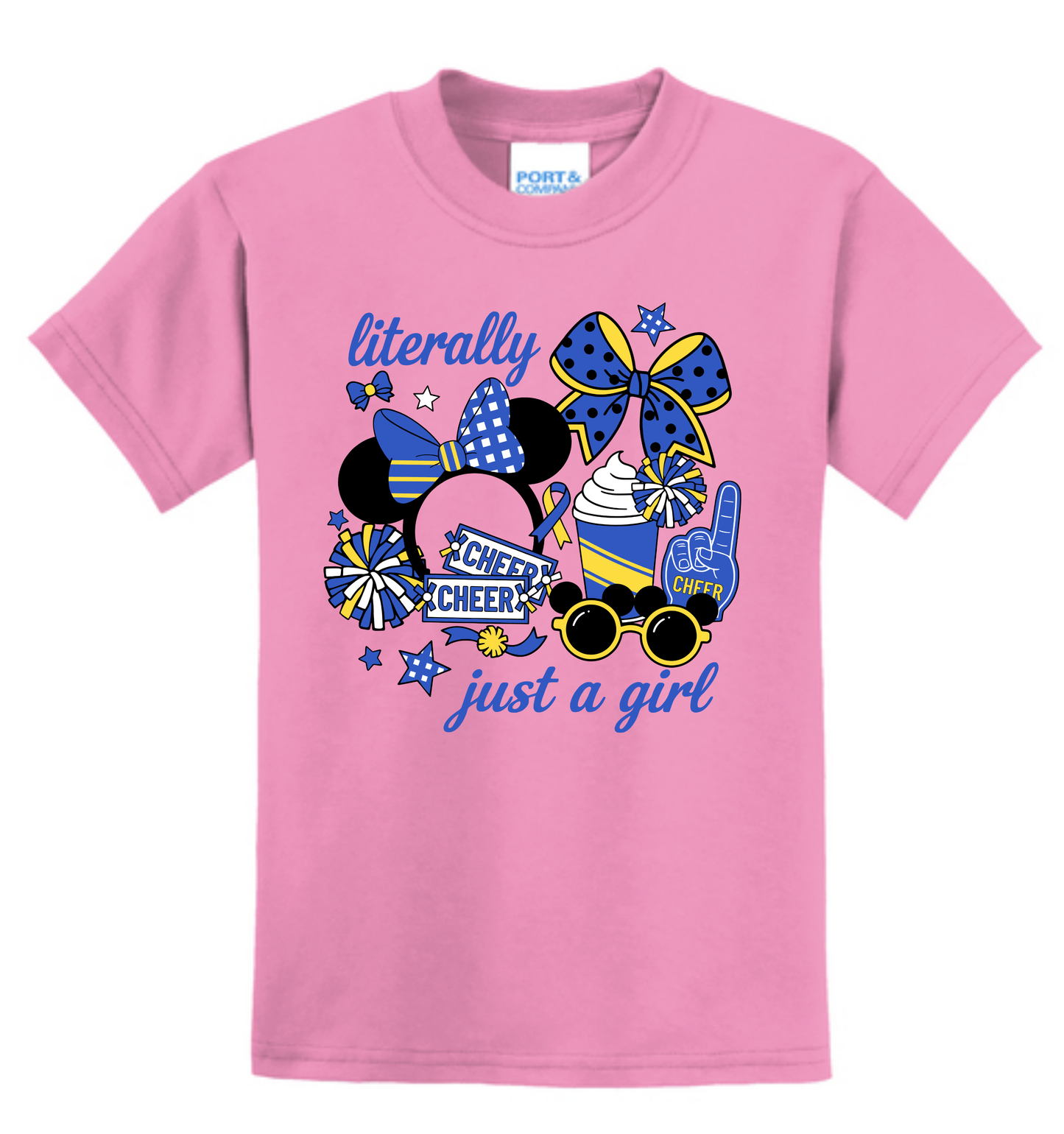 Literally Just a Girl Cheer