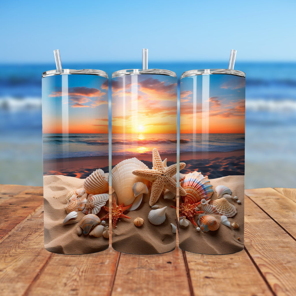 Ocean Sunset Tumbler