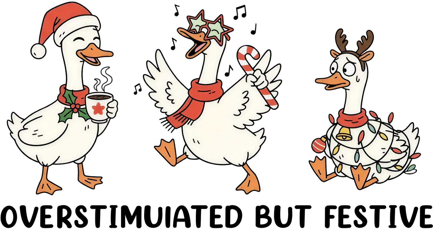 Overstimulated but Festive
