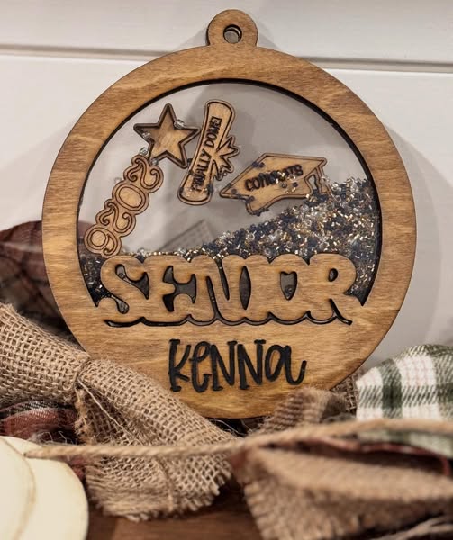 Senior Laser Ornament